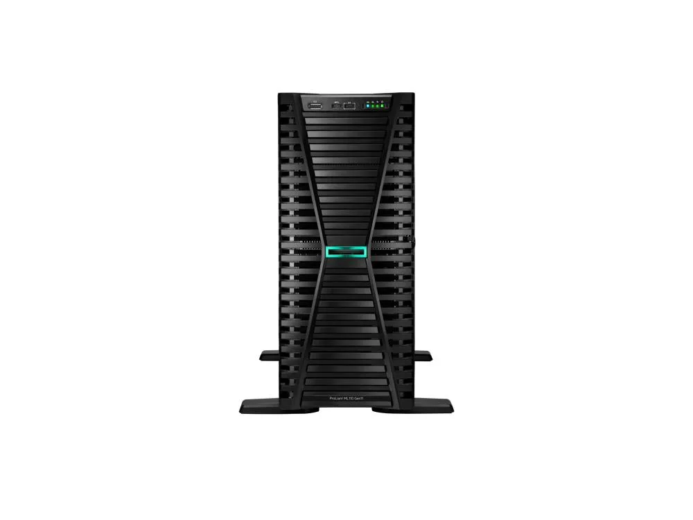 HPE HPE P84151-005 ProLiant ML110 Gen11 Xeon 4510 2.4GHz 12-Core 32GB DDR5 2x480GB SATA SSD 8SFF Tower Server — product photo
