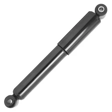 Unity rear shock absorber, silver metal cylinder with mounting eyelets, new condition