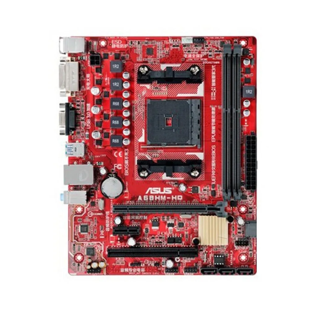 ASUS ASUS A68HM-HQ AMD A68H DDR3 32GB Micro ATX Motherboard — product photo