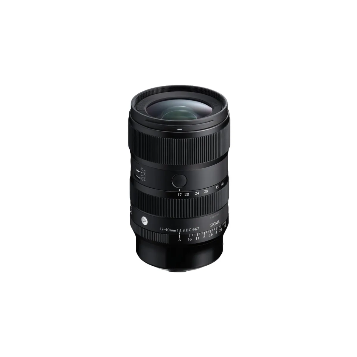 SIGMA SIGMA 17-40mm F1.8 DC Art Fuji X camera lens — product photo