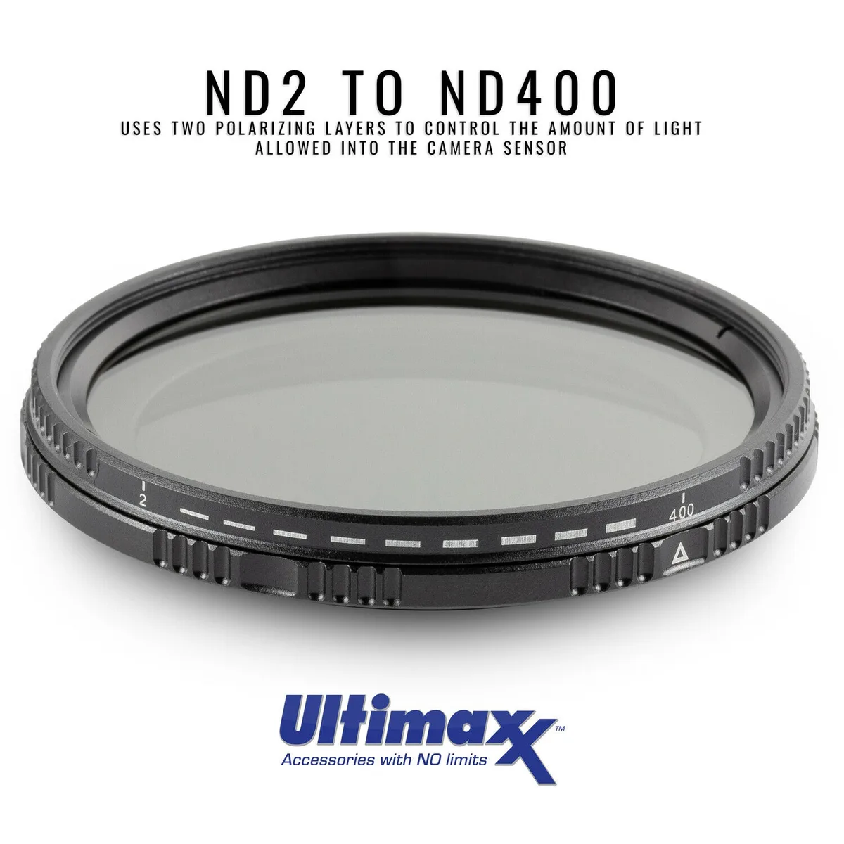 Ultimaxx Ultimaxx 67mm Variable ND Twisting Multi-Coated Filter ND2-ND400 — product photo