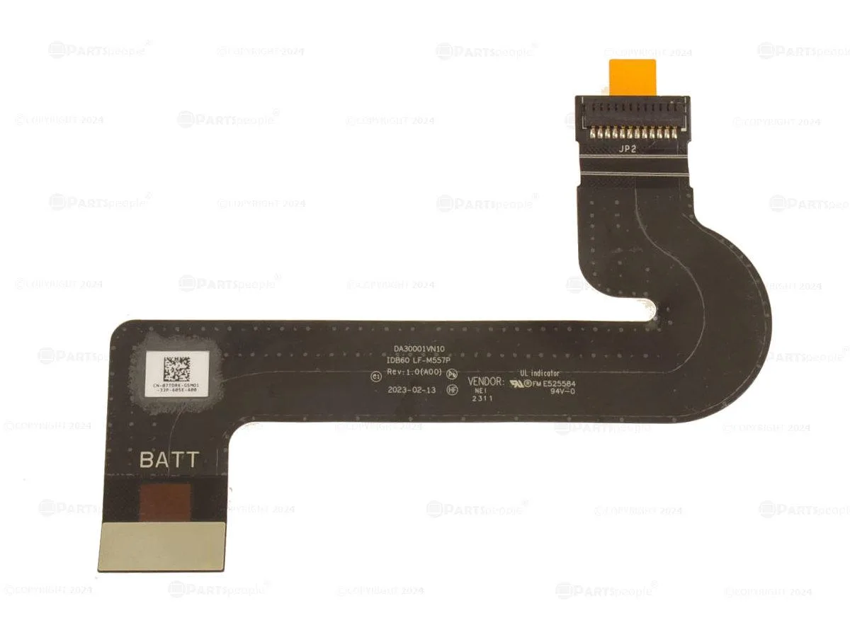 Genuine Dell OEM battery cable for Precision 5680 and 5690 laptops