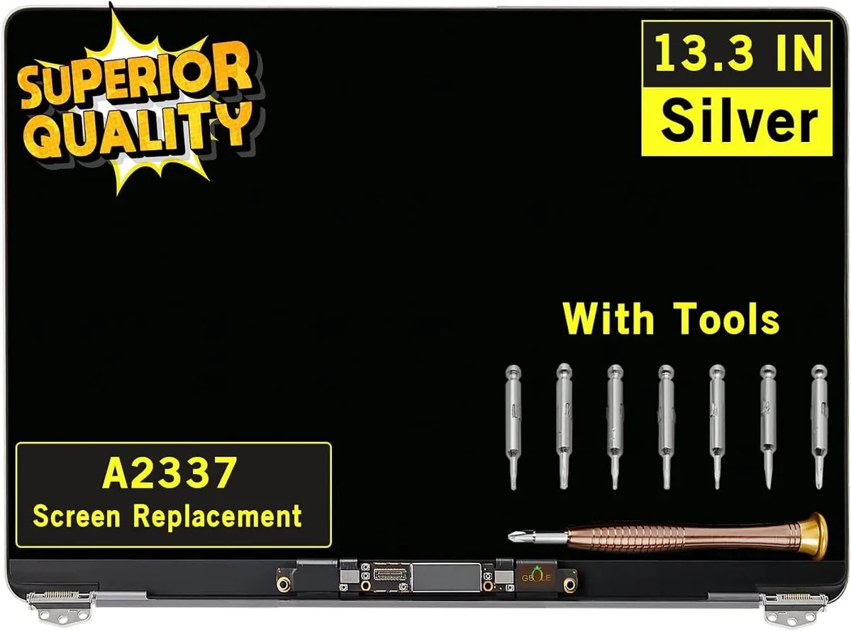 NUOLAISUN NUOLAISUN MacBook Air A2337 M1 2020 EMC 3598 13.3" 2560x1600 Silver laptop screen — product photo