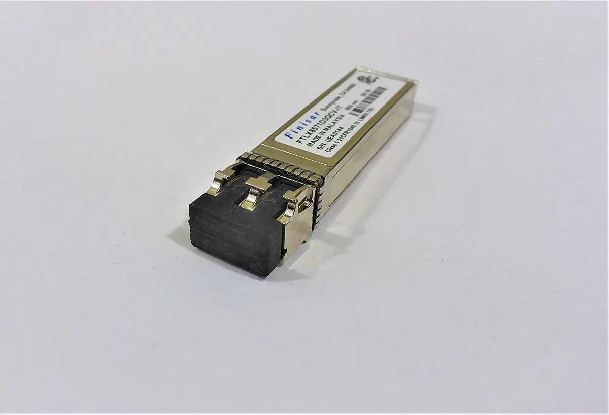 Finisar Corporation Finisar FTLX8571D3QCV-IT 10Gbps 850nm 300m SFP+ Transceiver — product photo