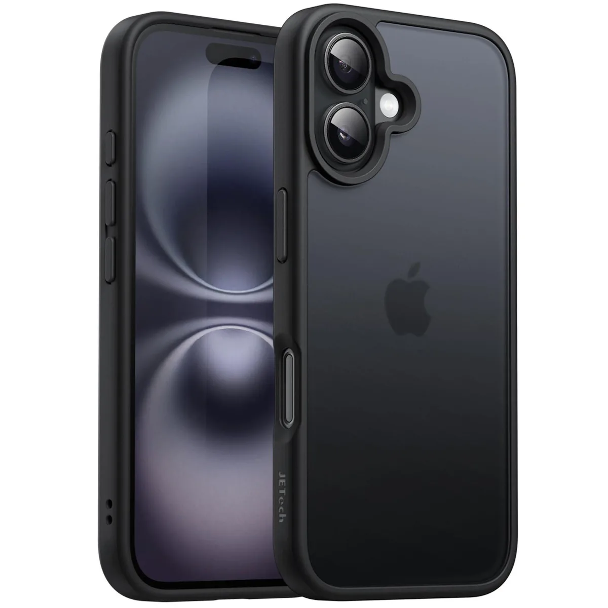 Matte Case for iPhone 16 6.1-Inch Black cell phones - unlocked — product photo