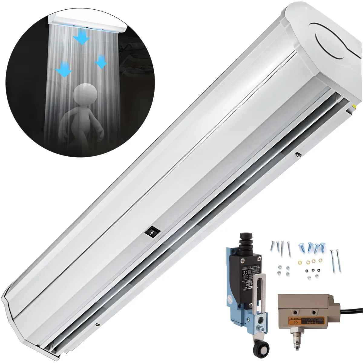 VEVOR VEVOR 60" Commercial Air Curtain 2 Limit Switches 2 Speeds UL Listed — product photo