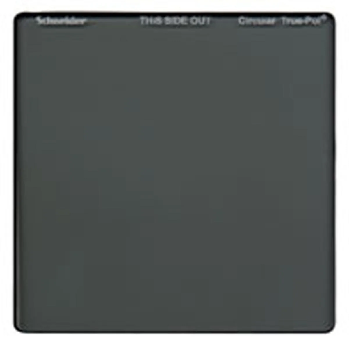 Schneider 4x4 inch circular polarizer filter, square glass with neutral tint
