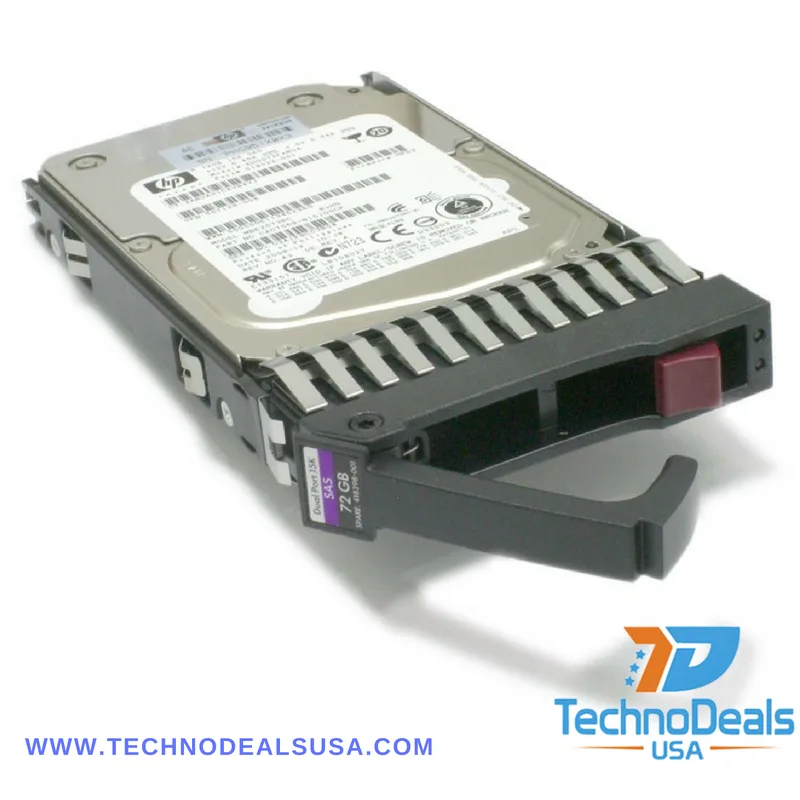 HPE HPE 418371-B21 72 GB 2.5" 15000 RPM SAS laptop hard drive — product photo