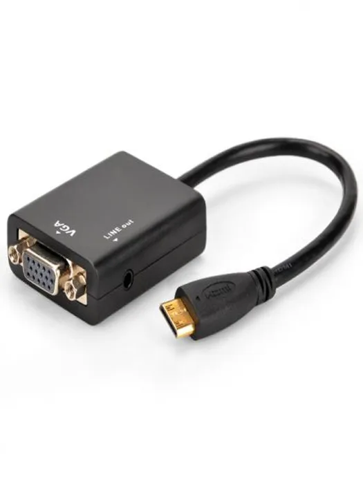 JMT JMT F05539 Mini HDMI to VGA + Audio Adapter — product photo