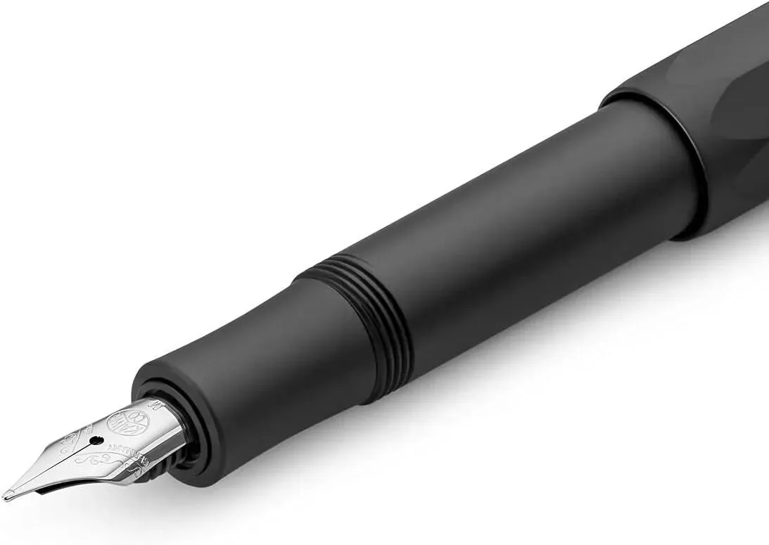 Kaweco Kaweco AL Sport Premium Fountain Pen Aluminium Fine Nib Black — product photo