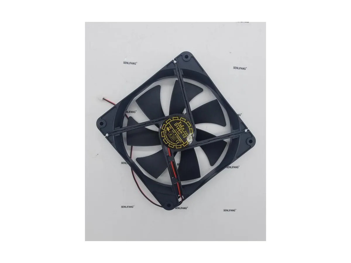 Fans Fans For Yate Loon D14SH-12 DC 12V .70A 140x140x25mm 2-Wire Server Cooler Fan — product photo