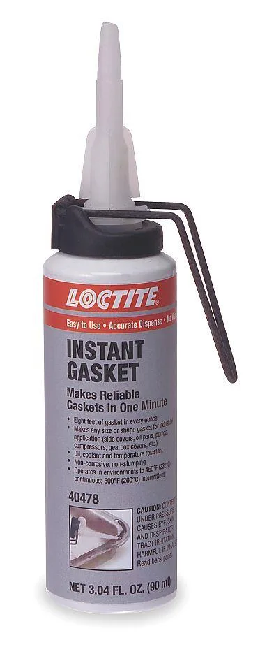 Black 90 mL pressurized can with trigger for RTV gasket maker
