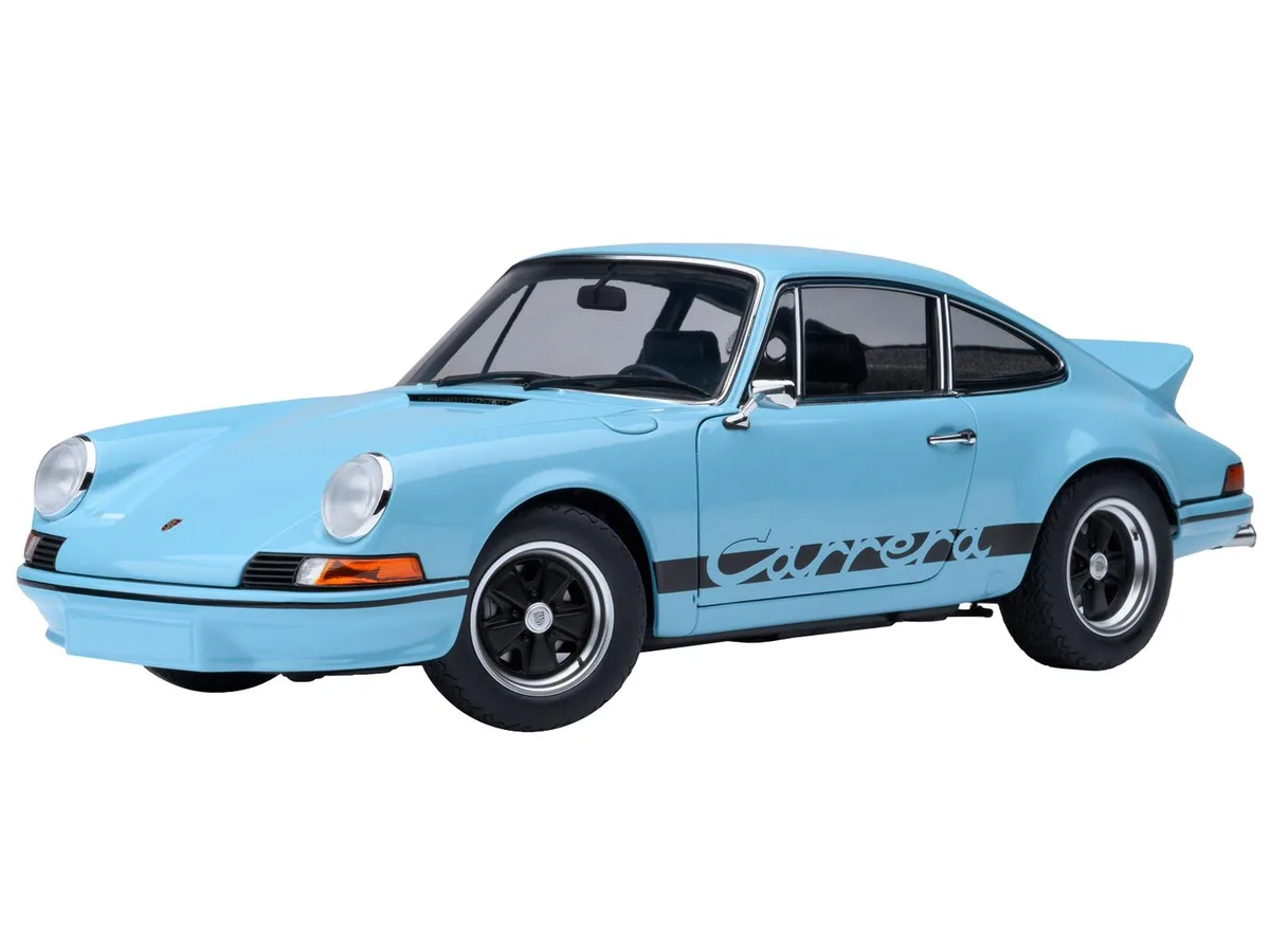 Autoart Autoart Porsche 911 Carrera 2.7 RS Gulf Blue 1/18 hobby collectible — product photo