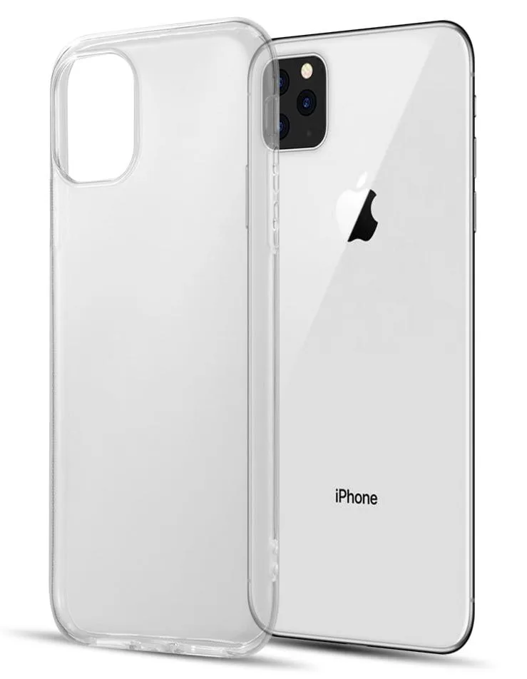 Nakedcellphone Nakedcellphone Flex Gel Cover Clear TPU Case for iPhone 11 Pro Max — product photo