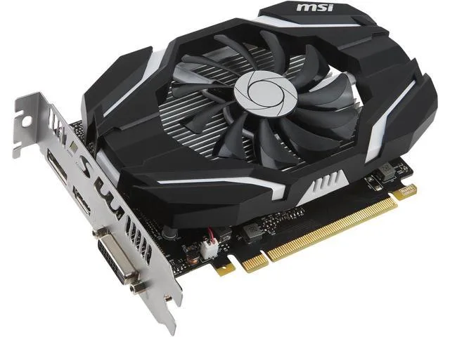 MSI MSI GeForce GTX 1050 2G OC 2GB GDDR5 graphics card — product photo