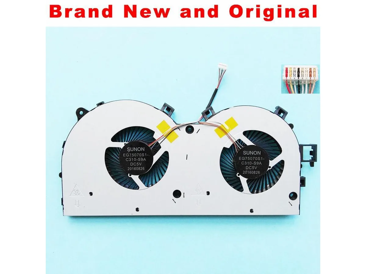 Fans Fans EG75070S1-C310-S9A DC 5V Double fan CPU cooler — product photo