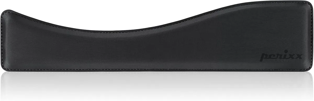 Kenuco Kenuco PERIPRO-512 Ergonomic Keyboard Wrist Rest Gel Cushion 17.32x3.94x1.30 inches Black — product photo