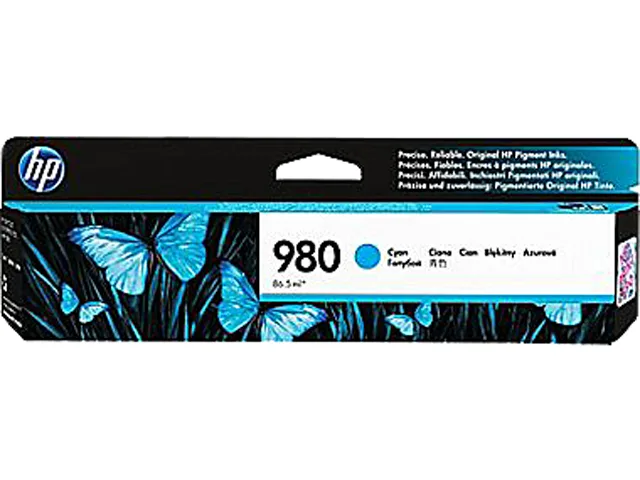 HP HP 980 D8J07A Cyan Ink Cartridge 6600 Pages — product photo
