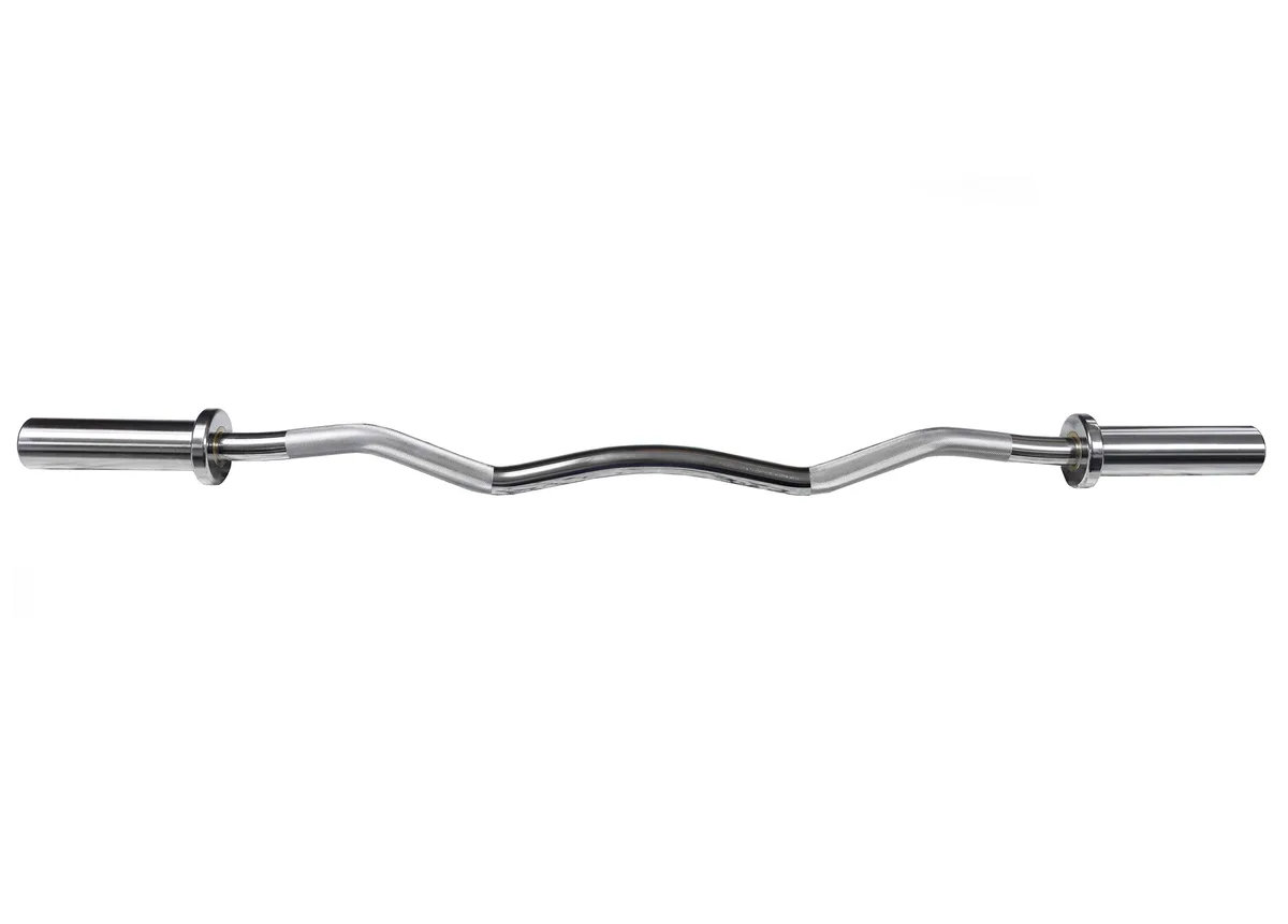 Deltech Fitness Deltech Fitness Olympic Preacher Curl Bar OB-47 20 lbs — product photo