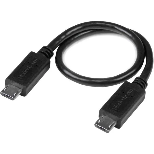 STARTECH STARTECH UUUSBOTG8IN 8" Micro USB to Micro USB OTG Cable M/M usb converter — product photo