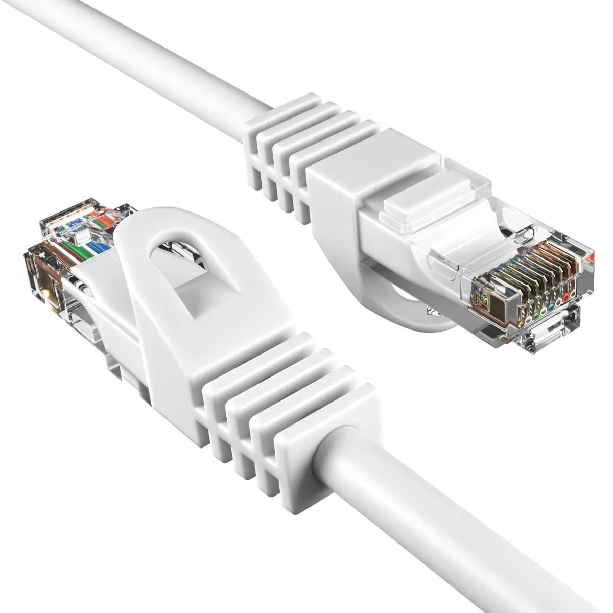  Cables Direct Online Cat6 20 ft 550 MHz Ethernet Cable White — product photo
