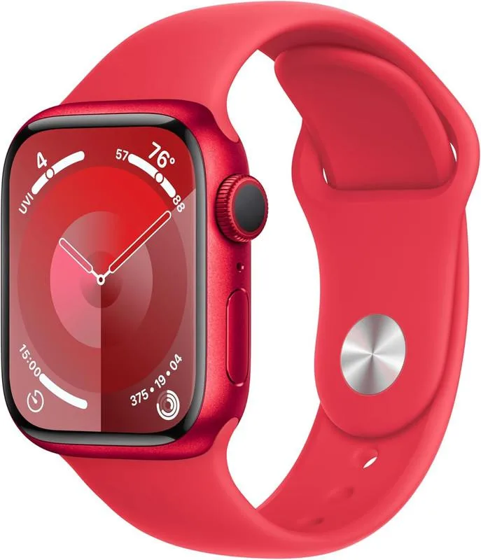 Apple Apple Watch Series 9 45 mm Red GPS + Cellular 64 GB 1.9" smart watch — product photo