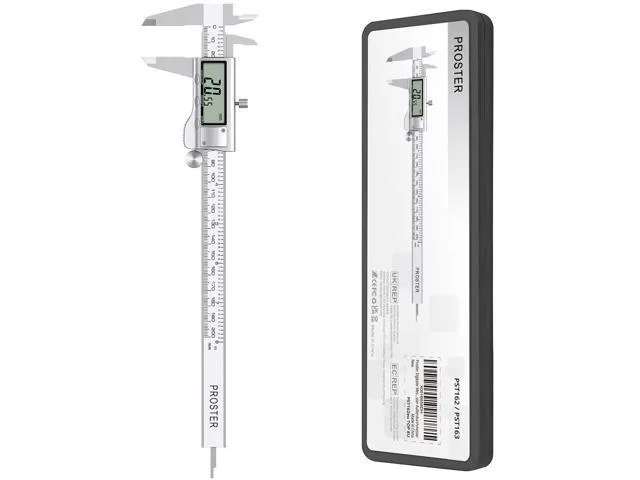 Manw Manw Digital Vernier Caliper 8inch 200mm Stainless Steel Fraction Inch Metric — product photo