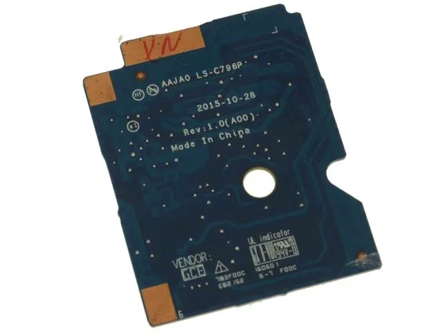 DELL DELL Latitude 11 5175 5179 Palmrest Junction Board P7V4K — product photo
