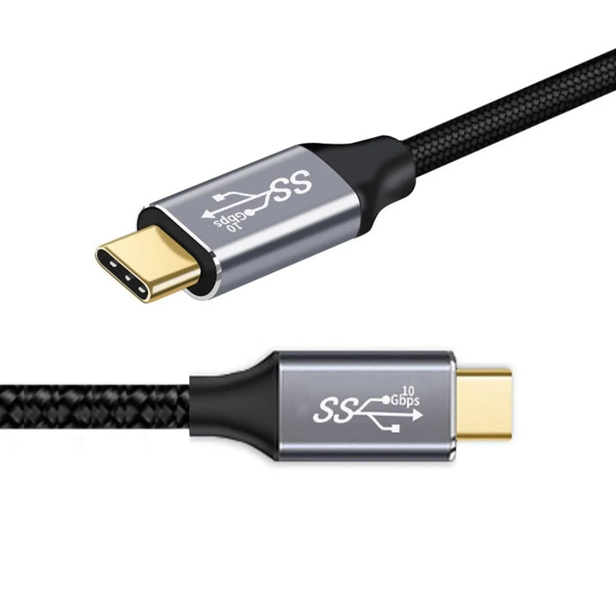 Vszerda Vszerda UC-064-SL-0.5M USB 3.1 Type C 10Gbps 100W Cable 0.5M — product photo