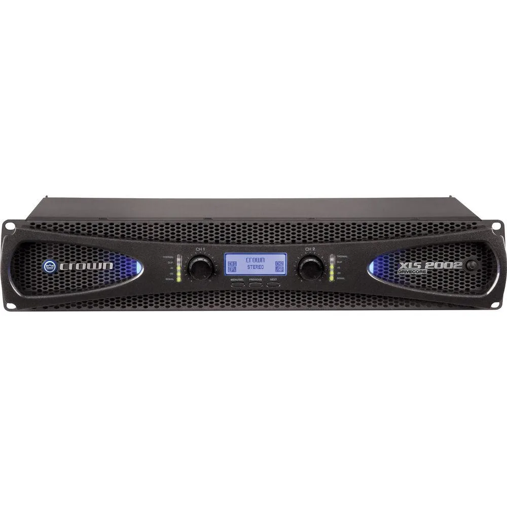 Crown Crown XLS 2002 live sound amplifier 650W at 4 Ohm — product photo
