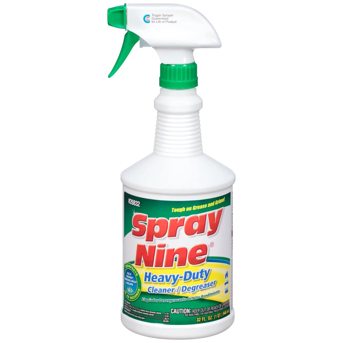  Spray Nine 26832 Heavy Duty Cleaner Degreaser Disinfectant 32 Fl Oz — product photo