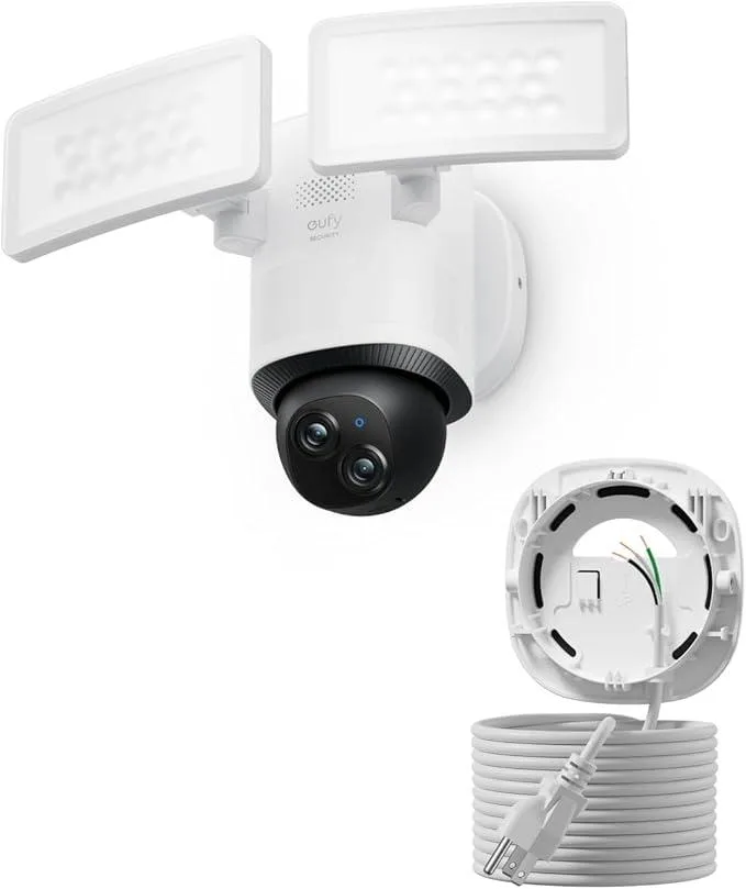 eufy eufy Floodlight Camera E340 with AC Cable network camera — product photo