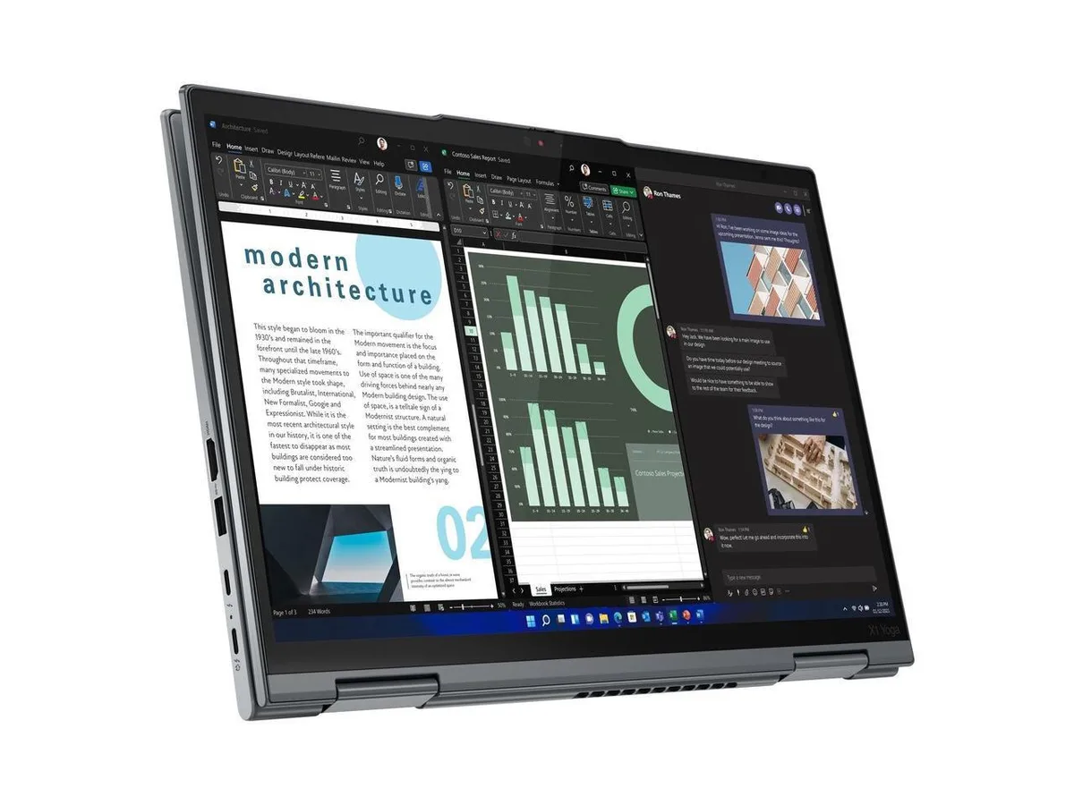Lenovo Lenovo ThinkPad X1 Yoga Gen 7 2-in-1 14" OLED 3840x2400 i7-1265U 16GB 512GB 4G LTE Pen — product photo