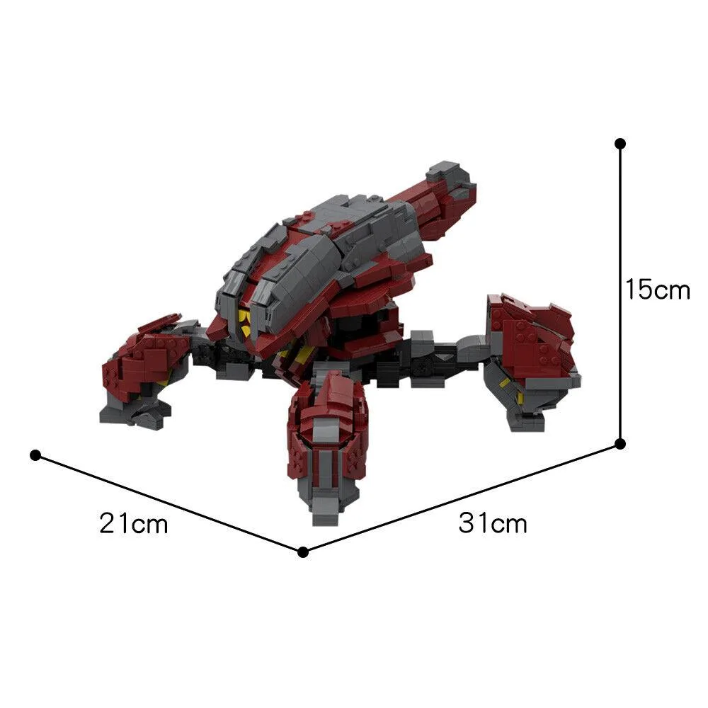 ZITIANYOUBUILD ZITIANYOUBUILD C5288 Siege-Crawler Locust Vehicle 1409 Parts — product photo