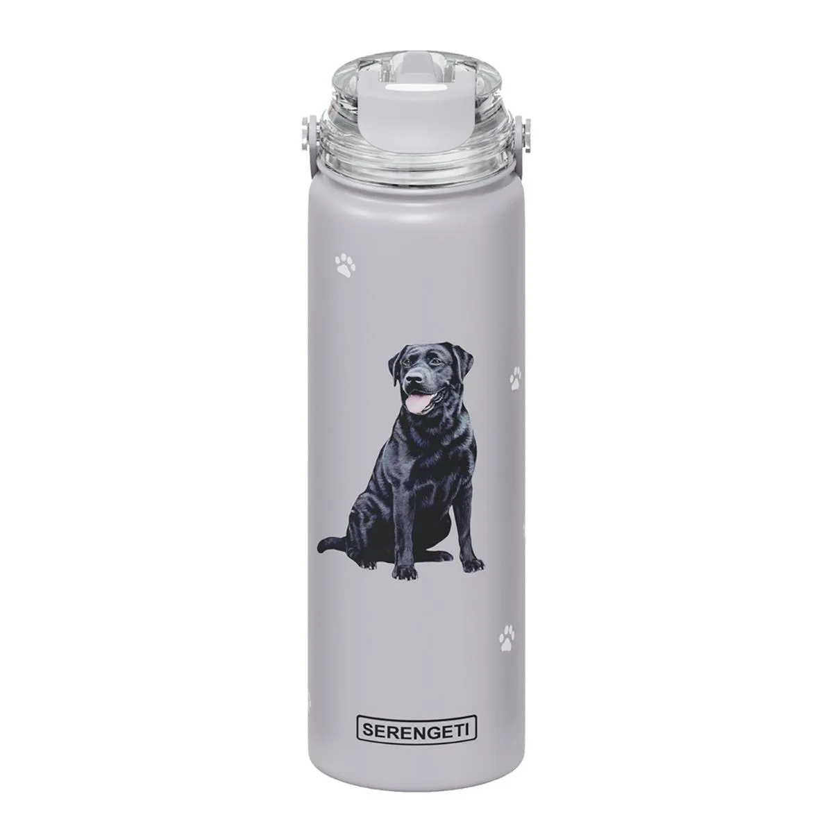 E &amp; S Imports E &amp; S Imports Stainless Steel Water Bottle 24 oz Black Labrador — product photo