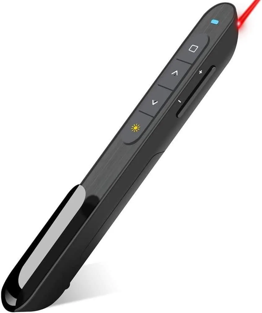 Betrusami Betrusami Wireless Presenter 2.4 GHz USB Hyperlink Volume Control (Black) — product photo