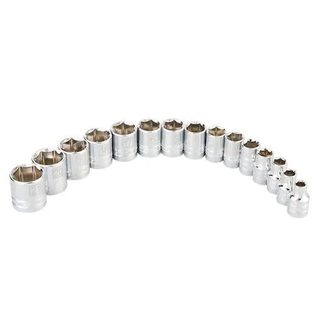 Steelman Steelman 78523 15-Piece 3/8" Drive 6-Point Metric Socket Set — product photo