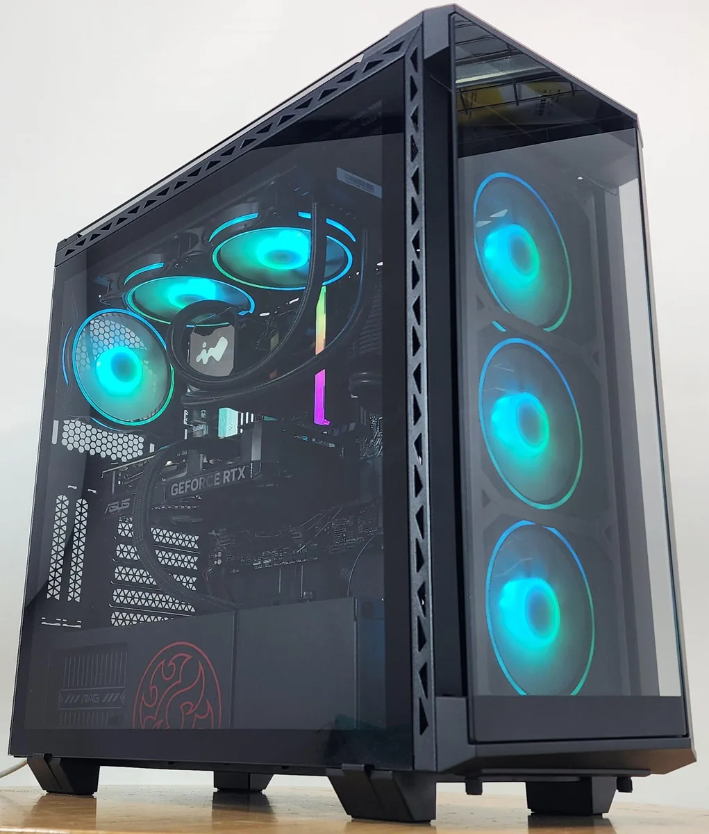 Custom Custom Gaming PC Ryzen 5 9600X 16GB DDR5 1TB NVME RTX 4060 Ti 240mm AIO BATTLECRUISER — product photo