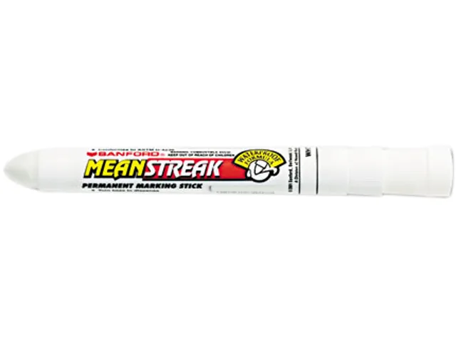 Sharpie Sharpie 85018 Mean Streak Marking Stick Broad Tip White marker — product photo