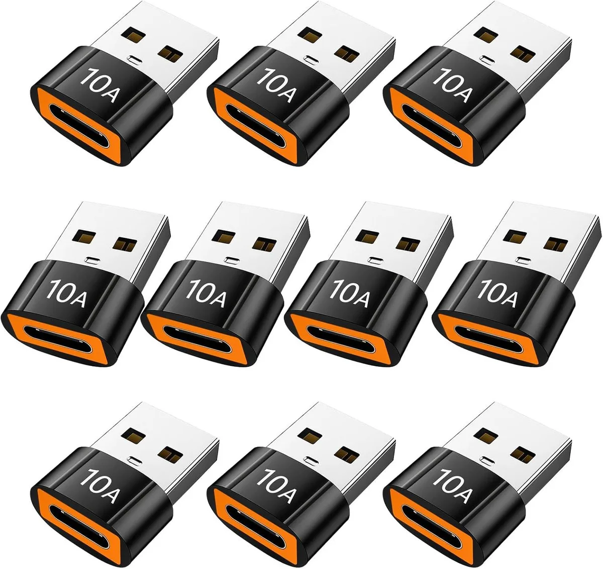 Brainwavz Brainwavz USB to DisplayPort Adapter 10Pack 200W 480Mbps Black — product photo