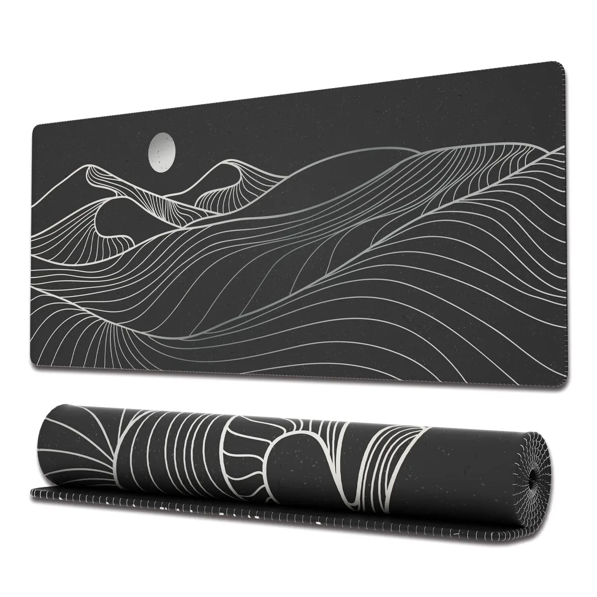 KEHIPI KEHIPI Minimalist Mountains Mouse Pad 31.5 x 11.8 in — product photo