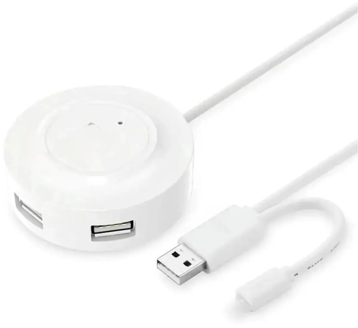 SMUGDESK SMUGDESK 4-Port USB 2.0 Hub with Micro USB OTG & Aux Power — product photo