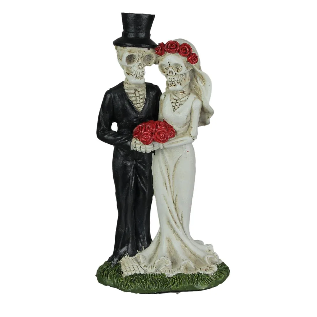 Everspring Import Co. Everspring Import Co. Skeleton Bride and Groom Figurine 8.5 Inch — product photo