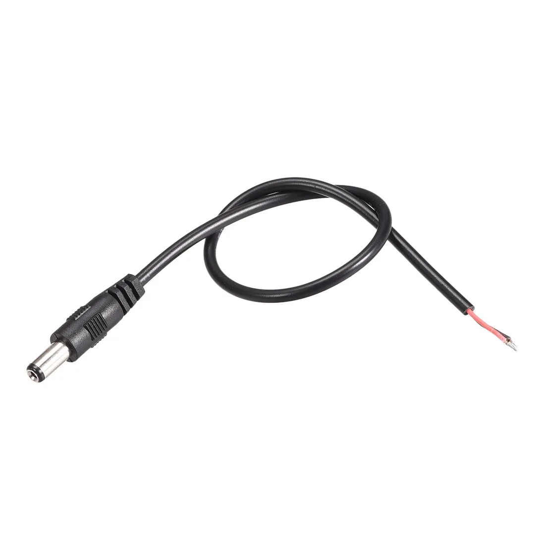 Unique-Bargains Unique-Bargains DC Power 5.5mm x 2.1mm 2A 30cm Barrel Male Plug Connector Pigtail 6pcs — product photo