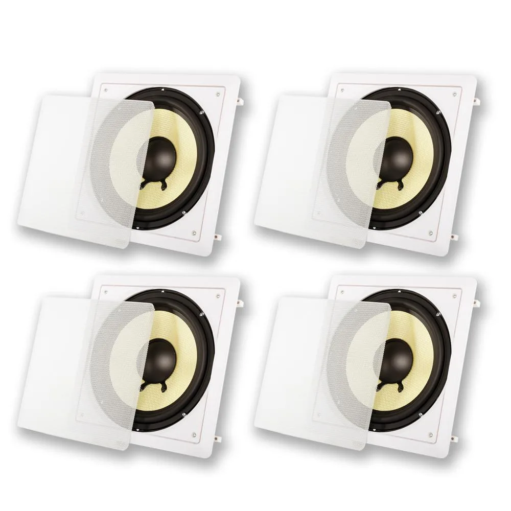 Goldwood Sound, Inc. Goldwood Sound HD-S10 10" Flush Mount Passive Subwoofer 4 Pack — product photo