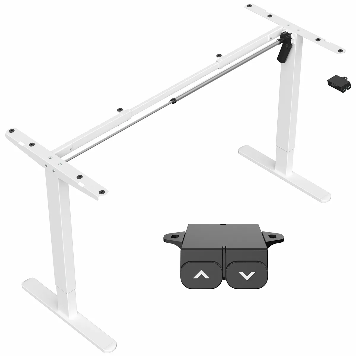 VIVO VIVO White Single Motor Standing Desk Frame — product photo