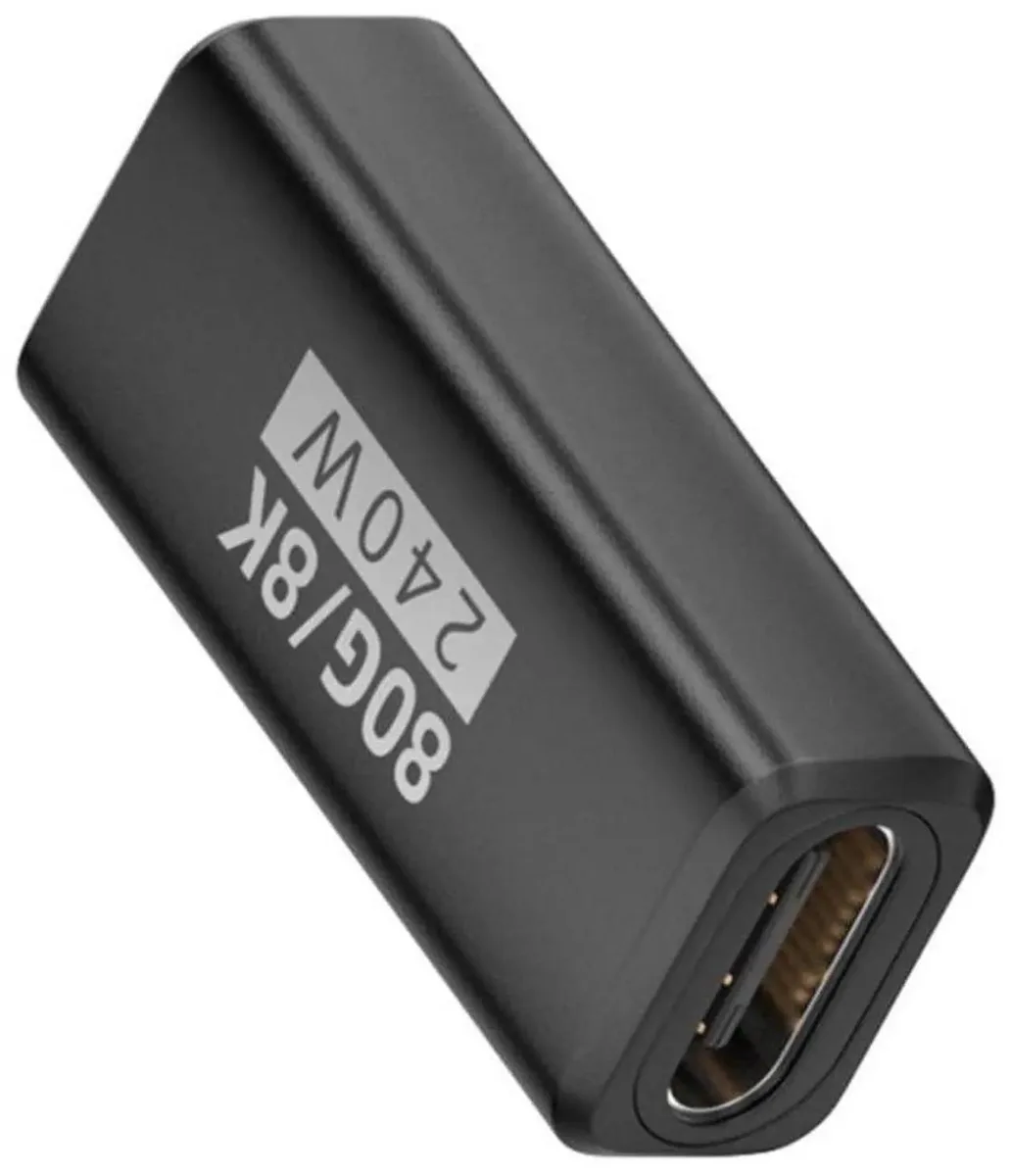 SMUGDESK SMUGDESK USB4 V2 Type-C Female to Female Coupler 80Gbps PD 240W — product photo