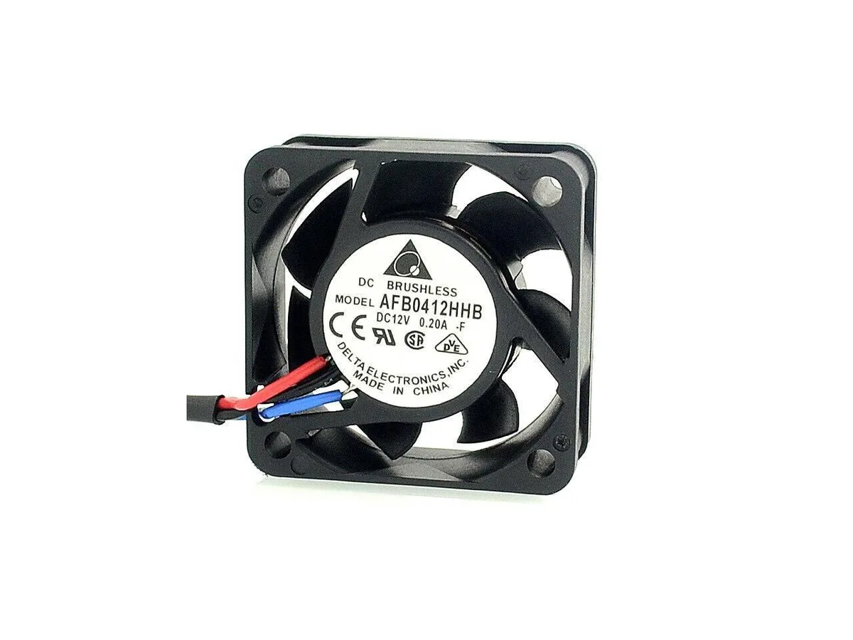 Fans Fans AFB0412HHB 40x40x15mm 12V .20A 3-wire ball bearing case fan — product photo