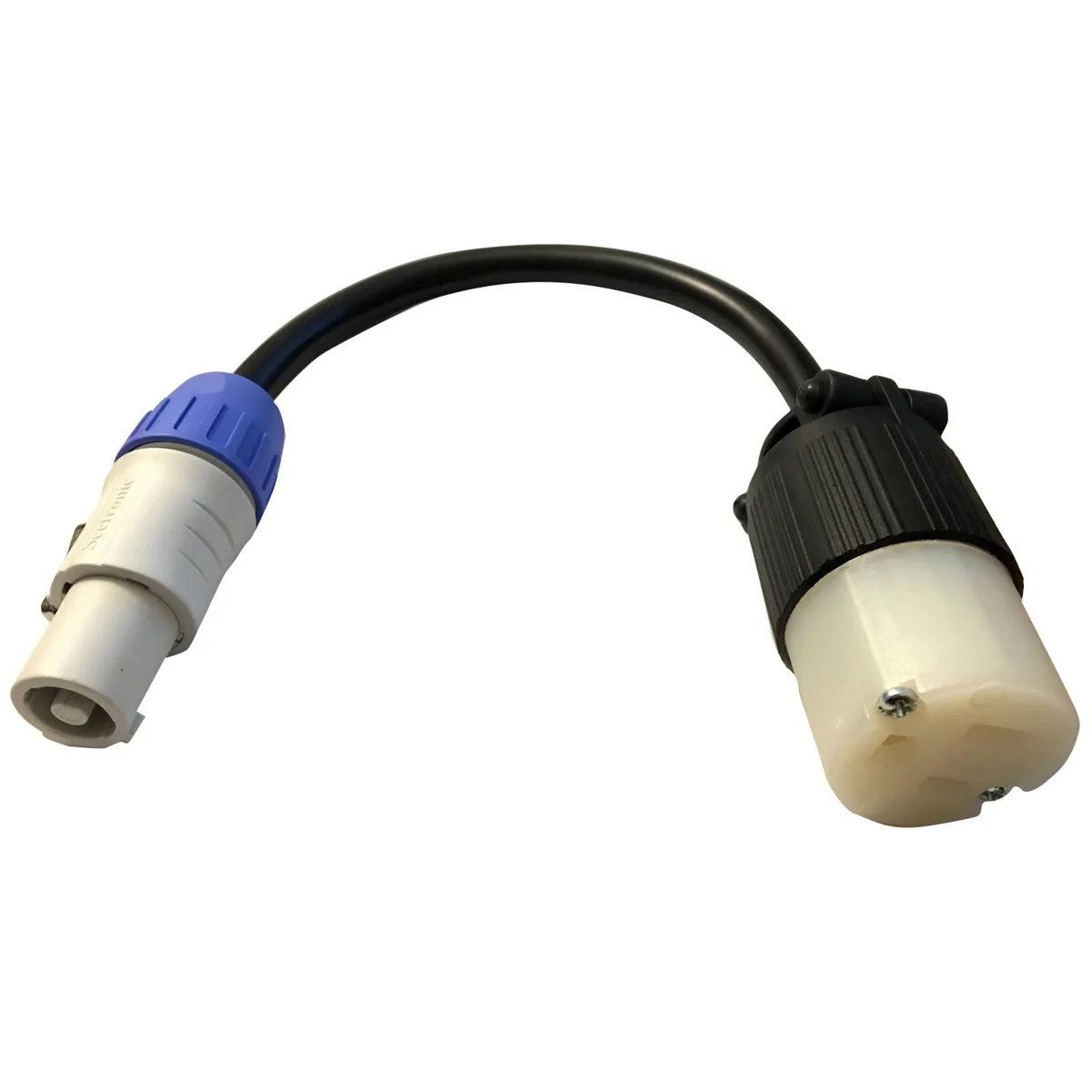 CHAUVET CHAUVET PowerKon to Edison Adapter Cable 6 inch — product photo