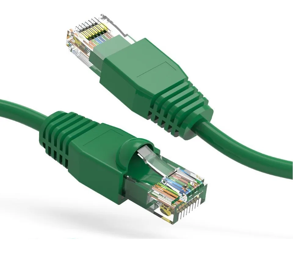 Nippon Labs Nippon Labs 60CAT6A-6GN network ethernet cable 6 ft green Cat6A — product photo